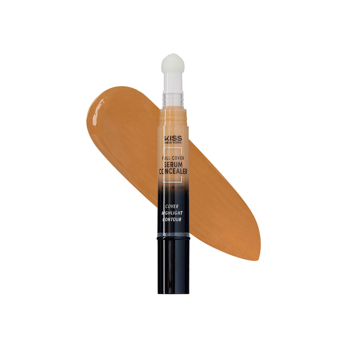 Kiss New York Full Cover Serum Concealer with Sponge Tip