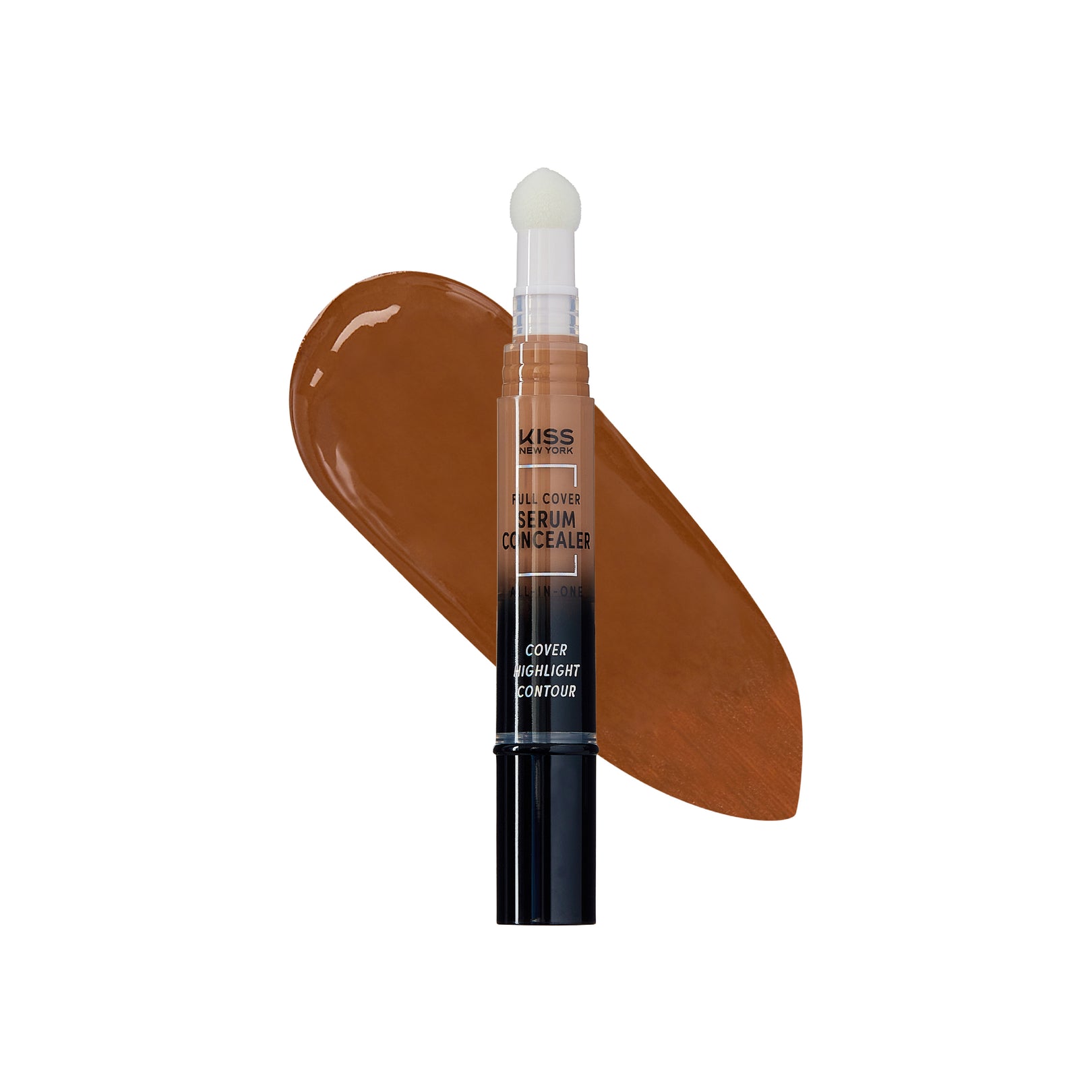 Kiss New York Full Cover Serum Concealer with Sponge Tip