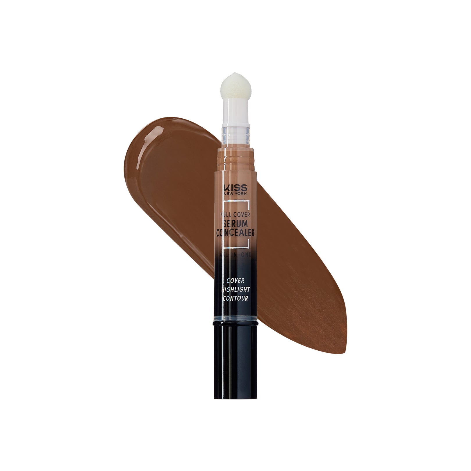 Kiss New York Full Cover Serum Concealer with Sponge Tip