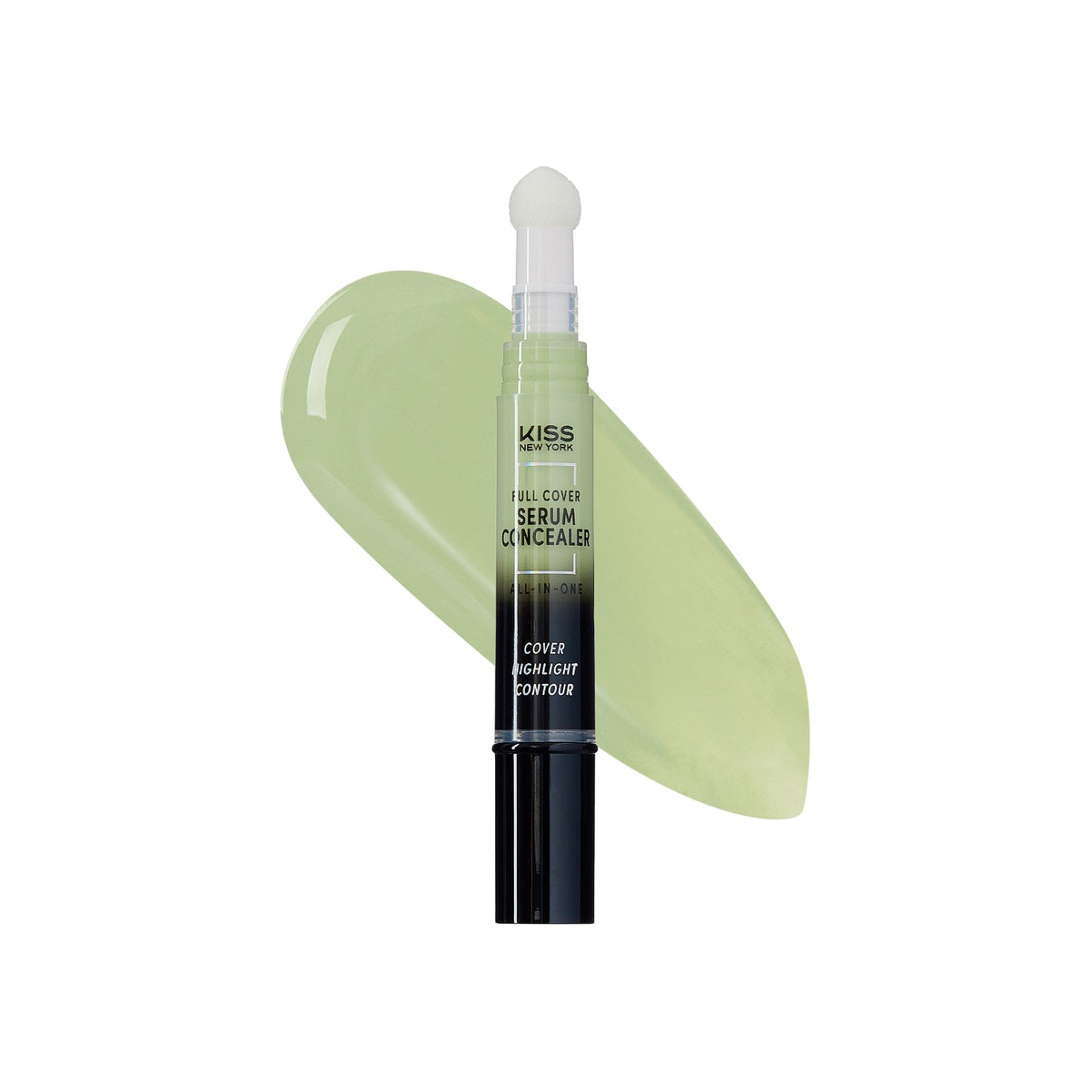 Kiss New York Full Cover Serum Concealer with Sponge Tip