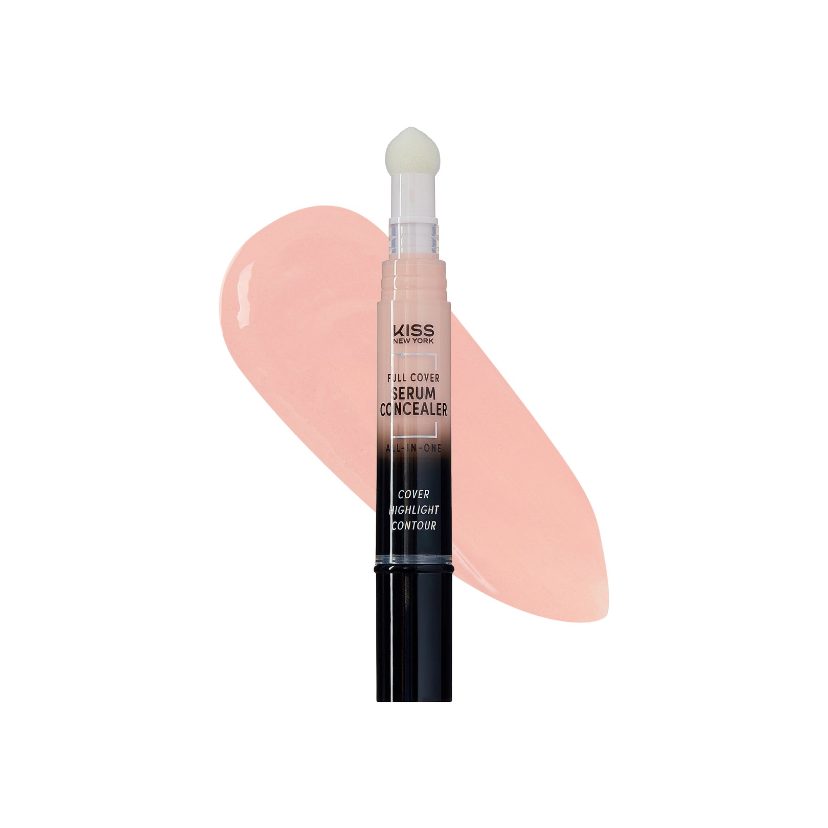 Kiss New York Full Cover Serum Concealer with Sponge Tip