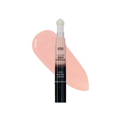 Kiss New York Full Cover Serum Concealer with Sponge Tip