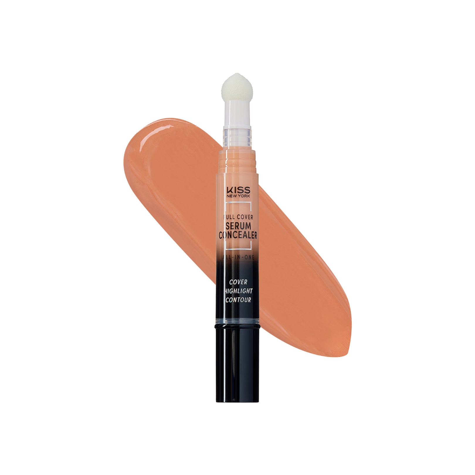 Kiss New York Full Cover Serum Concealer with Sponge Tip