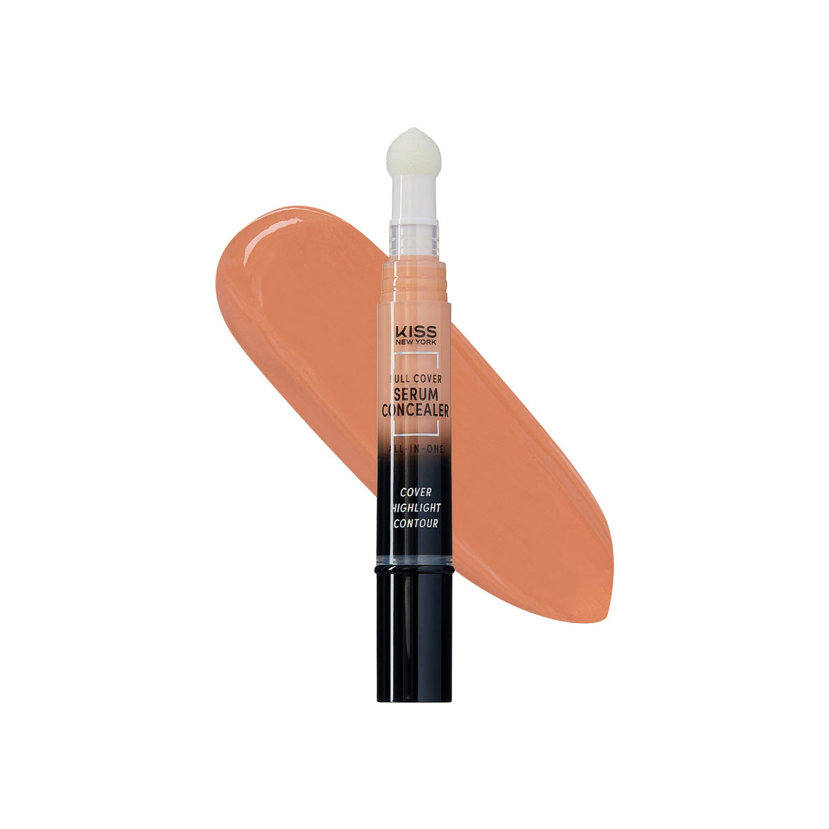 Kiss New York Full Cover Serum Concealer with Sponge Tip