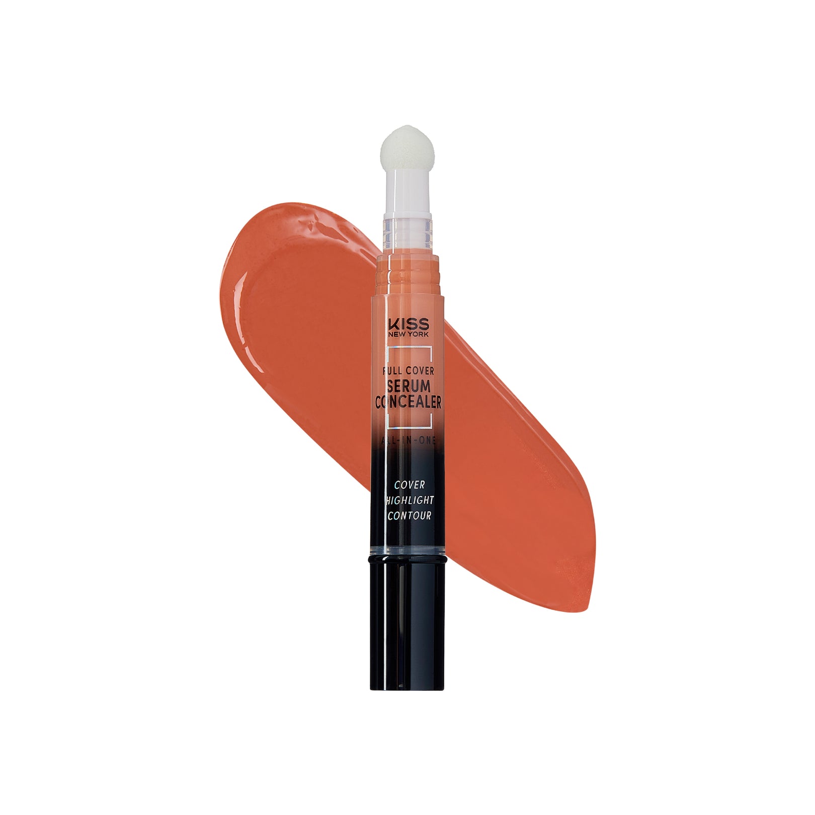 Kiss New York Full Cover Serum Concealer with Sponge Tip