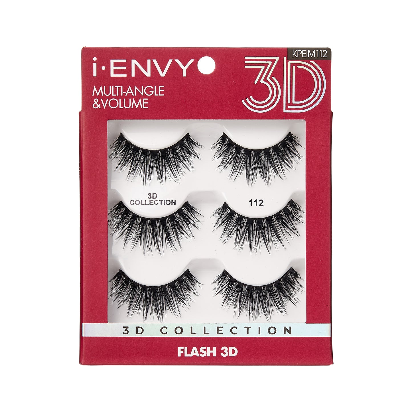 Kiss i-Envy 3D Collection Strip Eyelash Value Multi-Pack