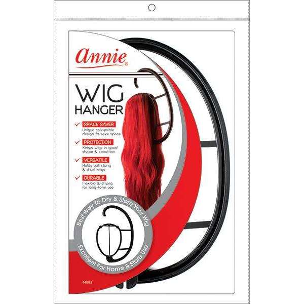 Annie Wig Hanger Black 4883