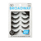 Broadway Eyes 5D Strip Lashes 5 Pair Multipack