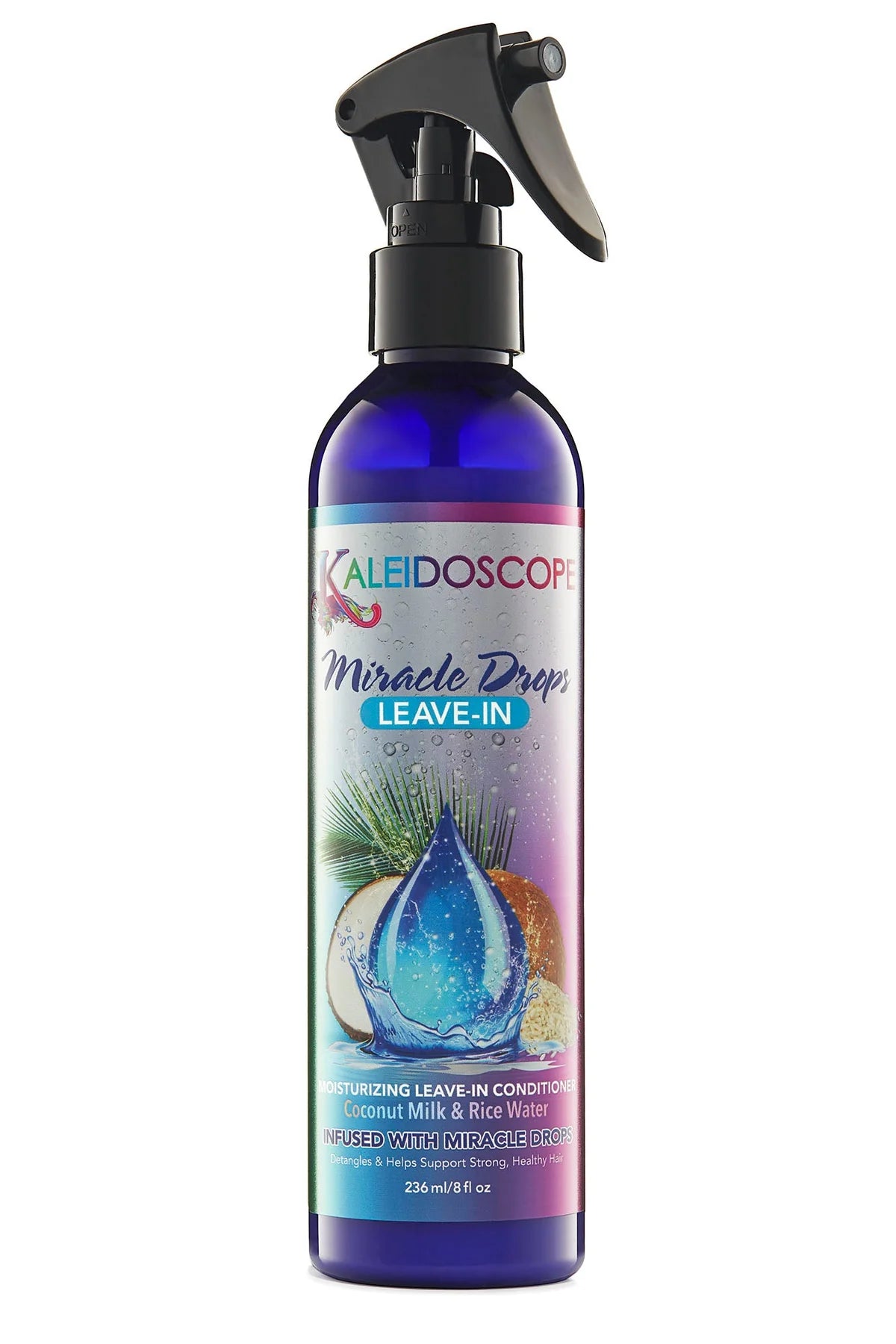 Kaleidoscope Miracle Drops Moisturizing Leave-In Condiotoner 8 oz