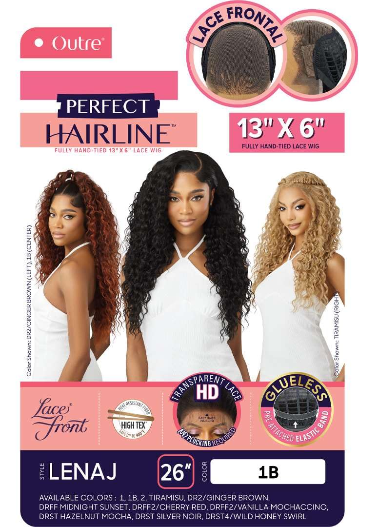 Outre Lace Front Wig Perfect Hair Line Lenaj Wig