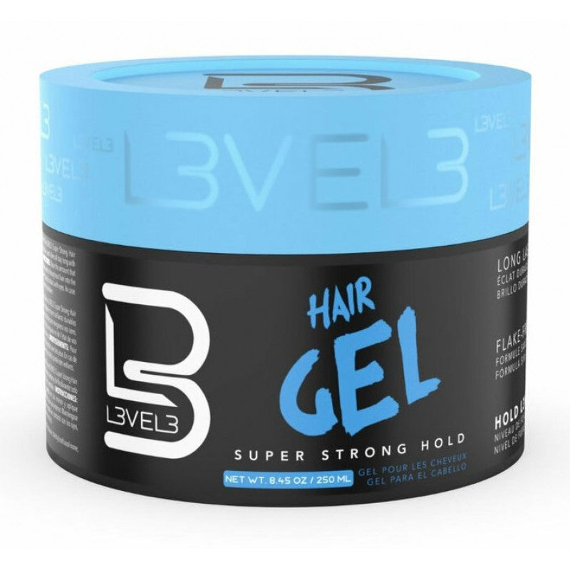 L3 Level 3 Hair Gel Super Strong 8.5 oz