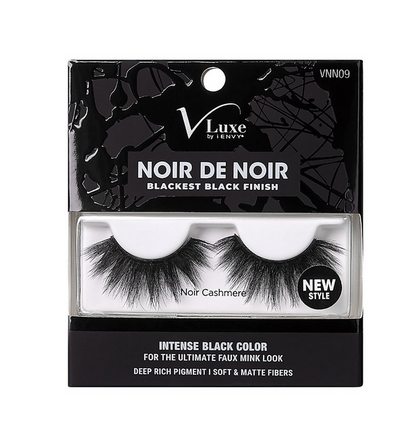 Kiss iEnvy V-Luxe Noir De Noir Collection Strip Lashes