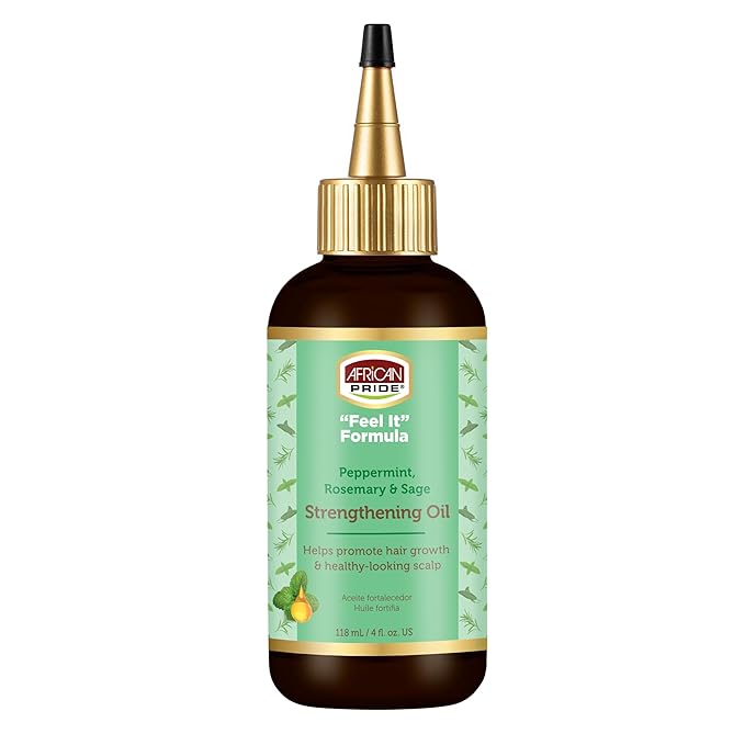 African Pride Peppermint Rosemary Sage Oil 4 oz