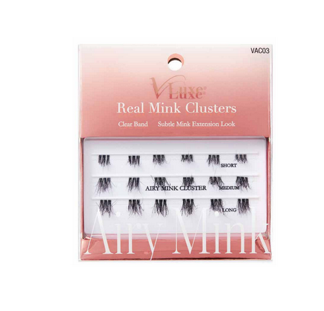VLuxe VLE Airy Mink Clusters