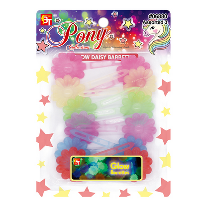 Beauty Town Glow Daisy Barrettes
