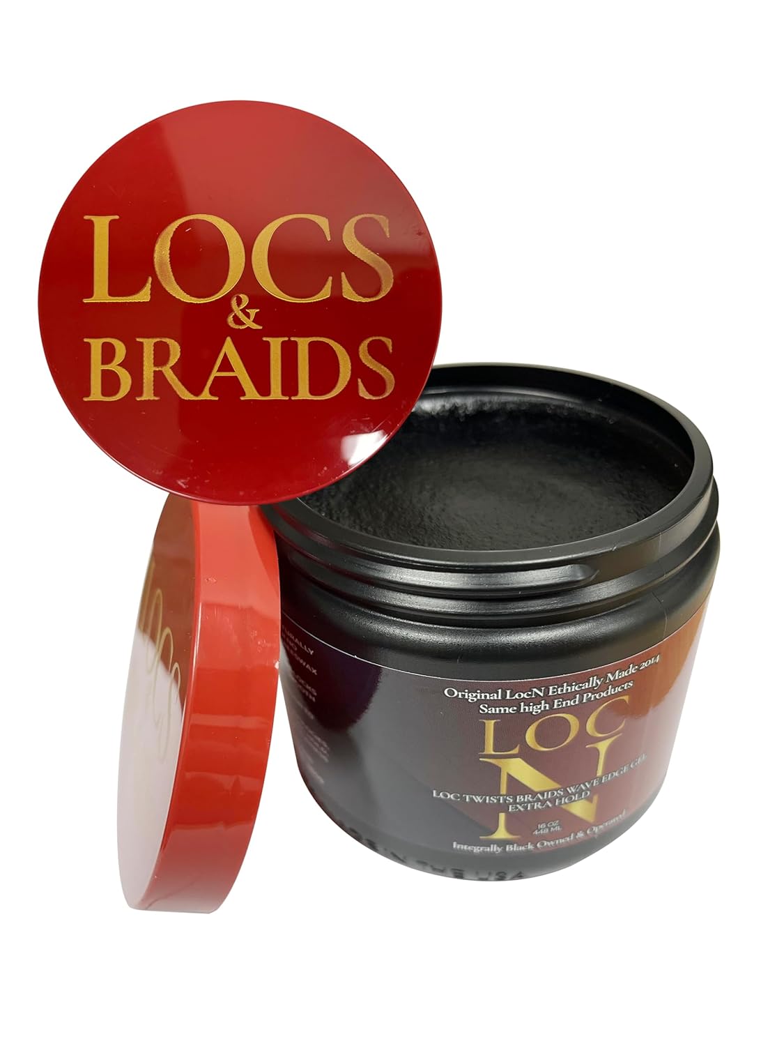 Loc N Twists Braids Wave Edge Gel Extra Hold 16 oz