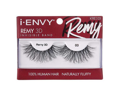 Kiss i-Envy Remy 3D Invisible Band Strip Lashes