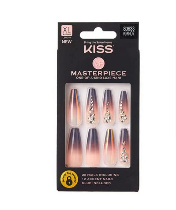 Kiss Masterpiece Luxe Manicure Press-On Nail Kit KMN