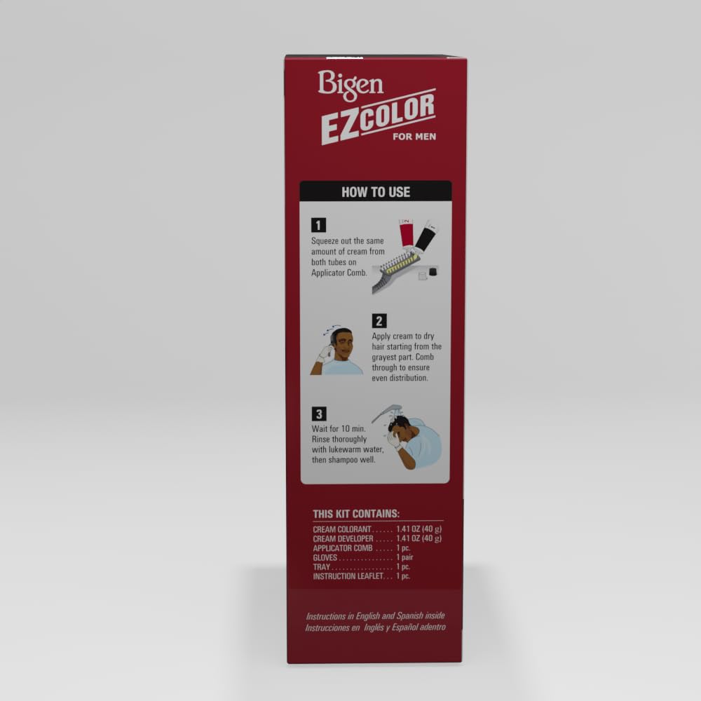 3 Pack Bigen EZ Color For Men M2 Real Black