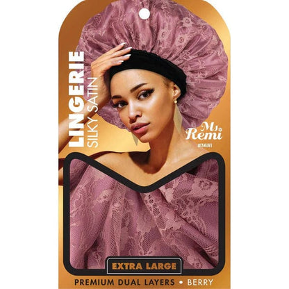 Ms. Remi #3681 Lingerie Silky Satin Bonnet Extra Large