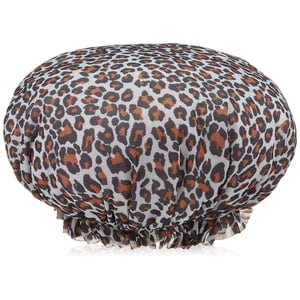 Annie Ms Remi Double Lined Leopard Sleeping Cap XL #4411