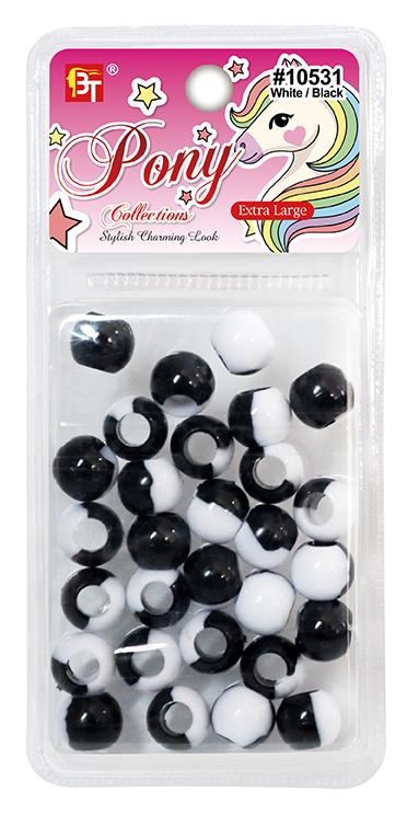 BT Extra Large Two Tone Round Beads