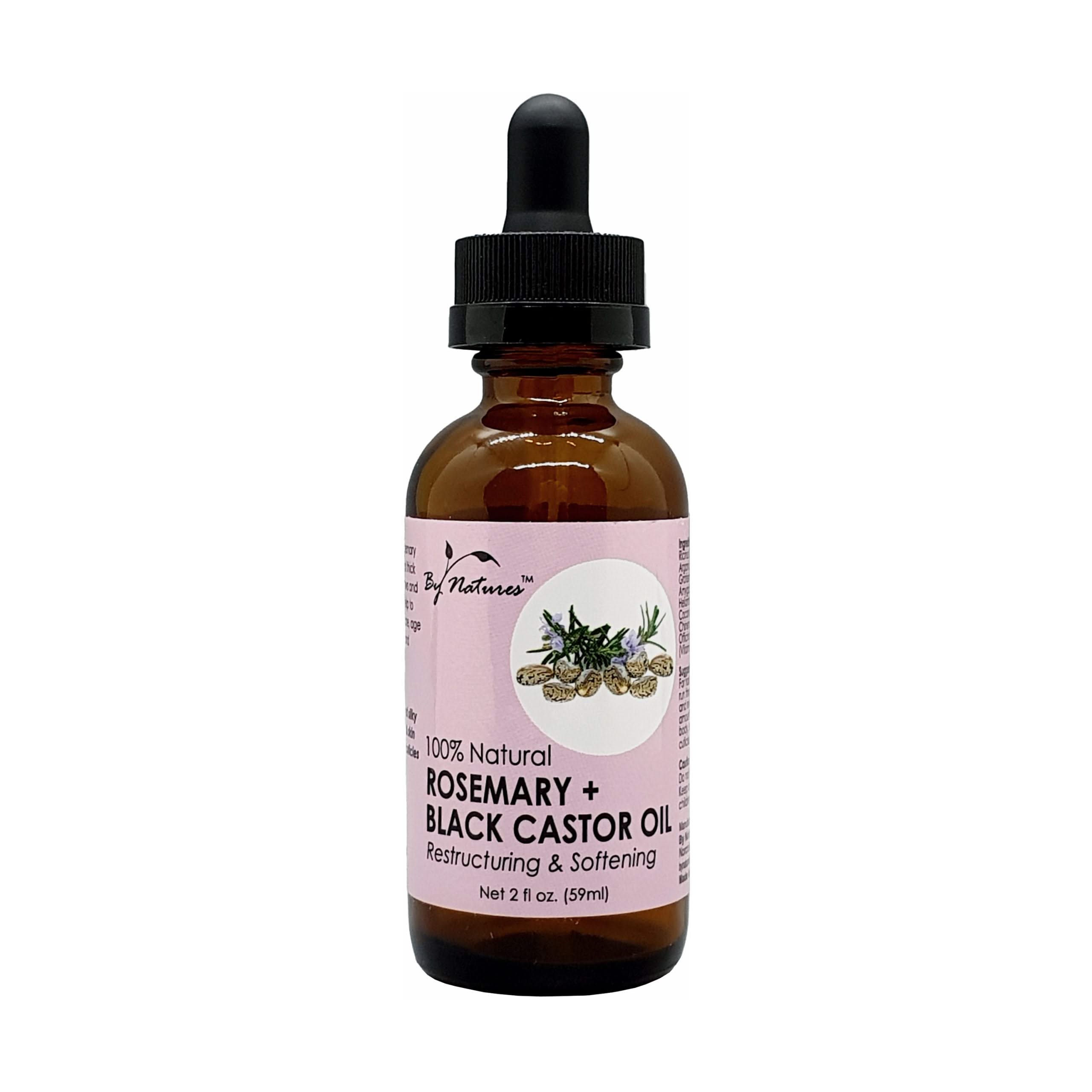 By Nature Rosemary + Black Castor Oil 2 oz