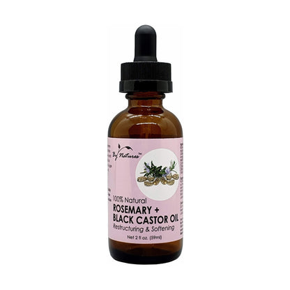 By Nature Rosemary + Black Castor Oil 2 oz