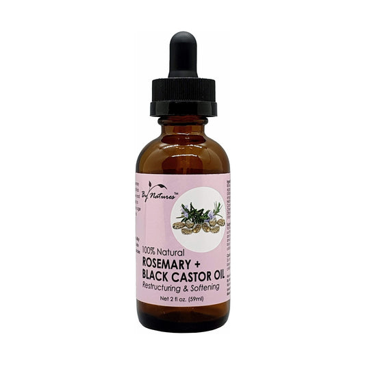 By Nature Rosemary + Black Castor Oil 2 oz