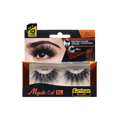 Ebin New York Majestic Cat 3D Strip Lash