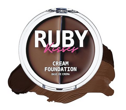 Ruby Kisses 3D Face Creator 2 Color Cream Foundation Concealer -RDF