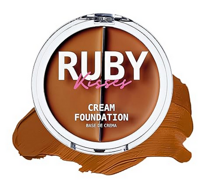 Ruby Kisses 3D Face Creator 2 Color Cream Foundation Concealer -RDF