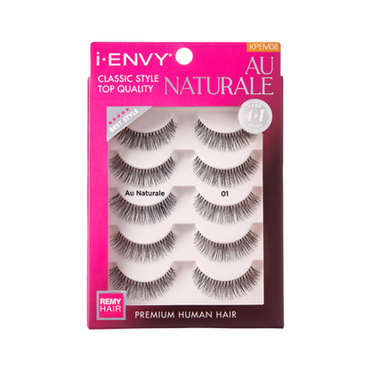 Kiss i-Envy Au Naturale Strip Lashes Multi Pack