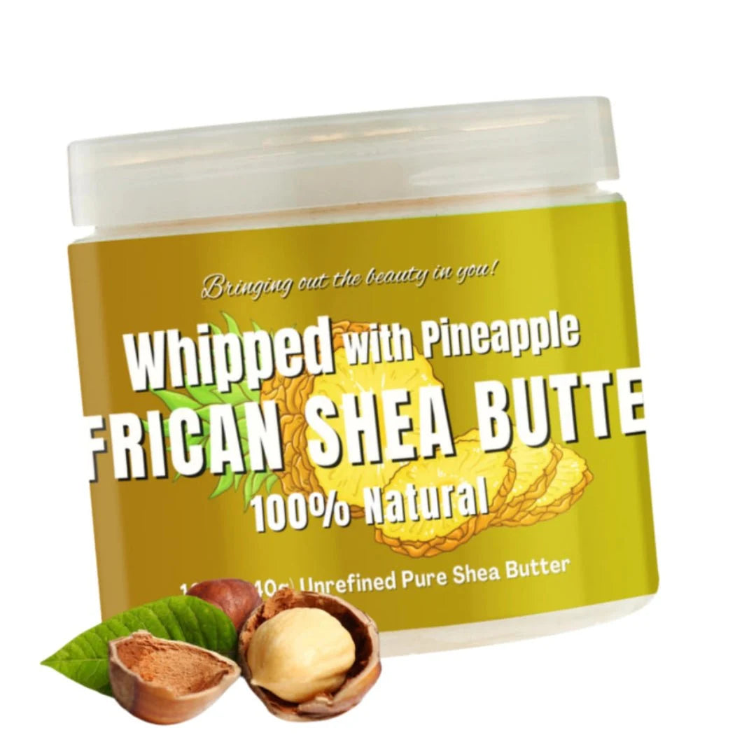 Ra Cosmetics 100% Pure Whipped Shea Butter Pineapple 12oz