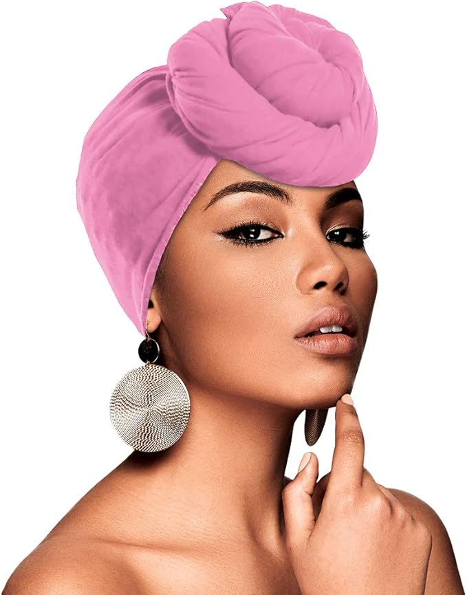 Crinkle Head Wrap Scarf