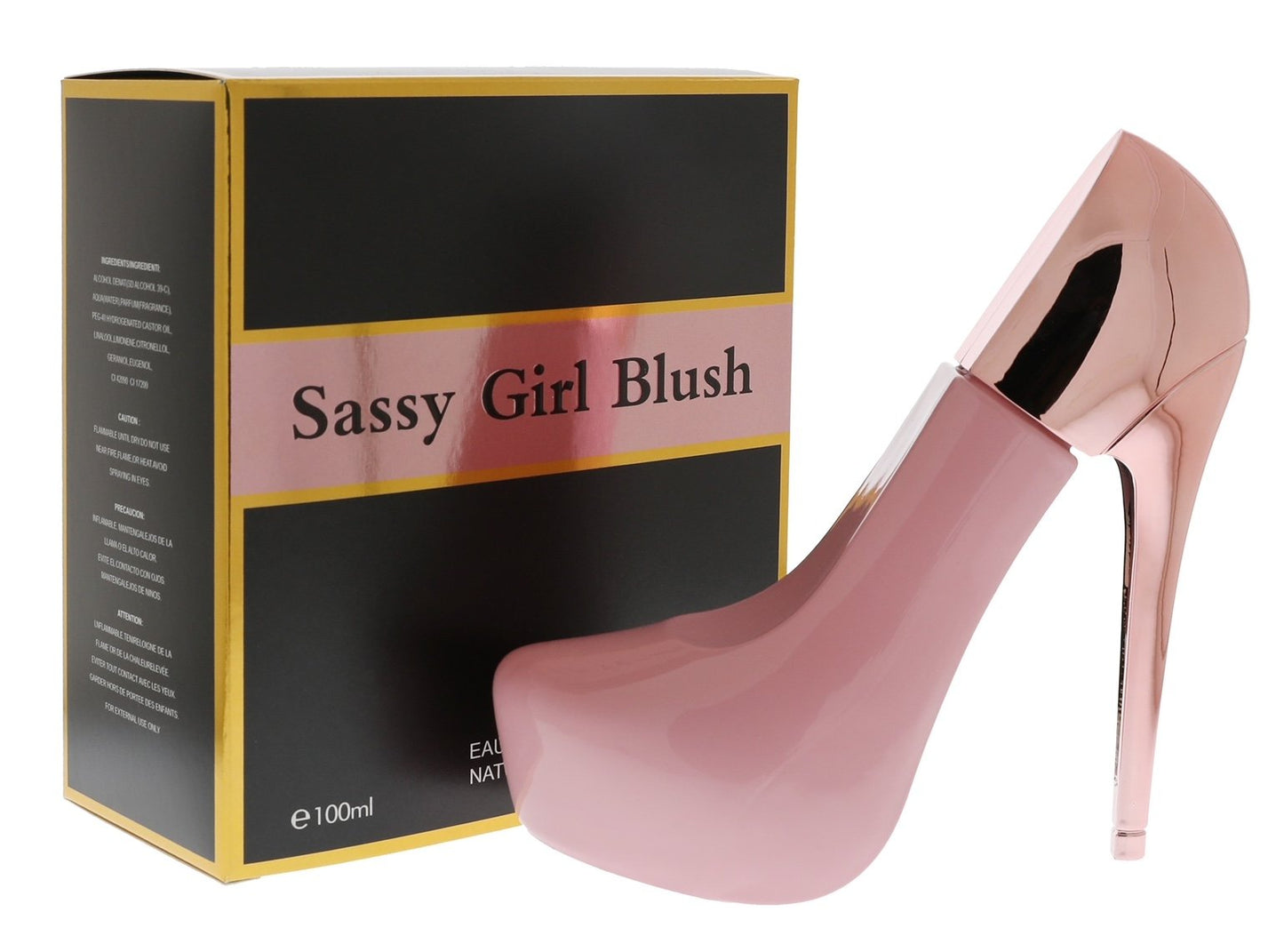 SASSY GIRL BLUSH EAU DE PARFUM SPRAY 3.3OZ (Inspired by Carolina Herrera Good Girl Blush)