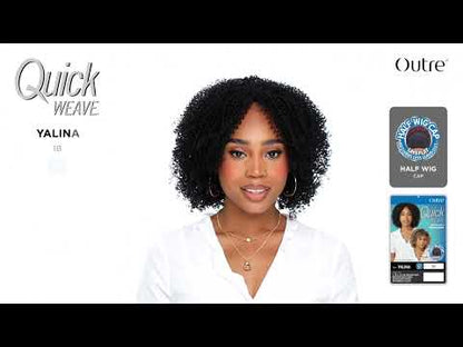 Outre Quick Weave Synthetic Half Wig Yalina 12"