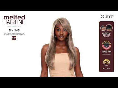 Outre Melted Hairline HD Transparent Lace Front Wig - MH 143 26" Glueless