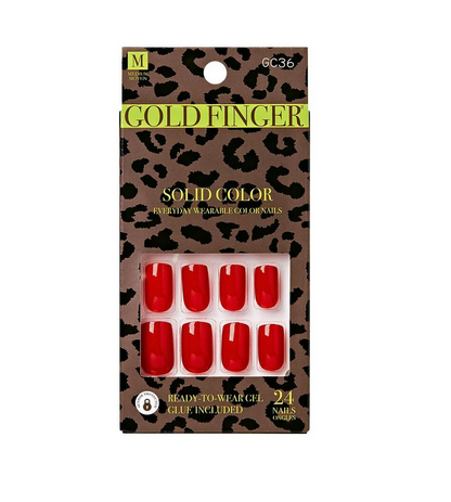 Gold Finger Gel Glam Ready-to-Wear Gel Manicure Kit GC