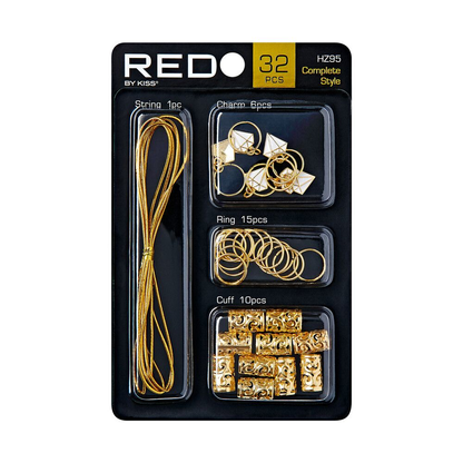 Red Braid Charm Complete Style