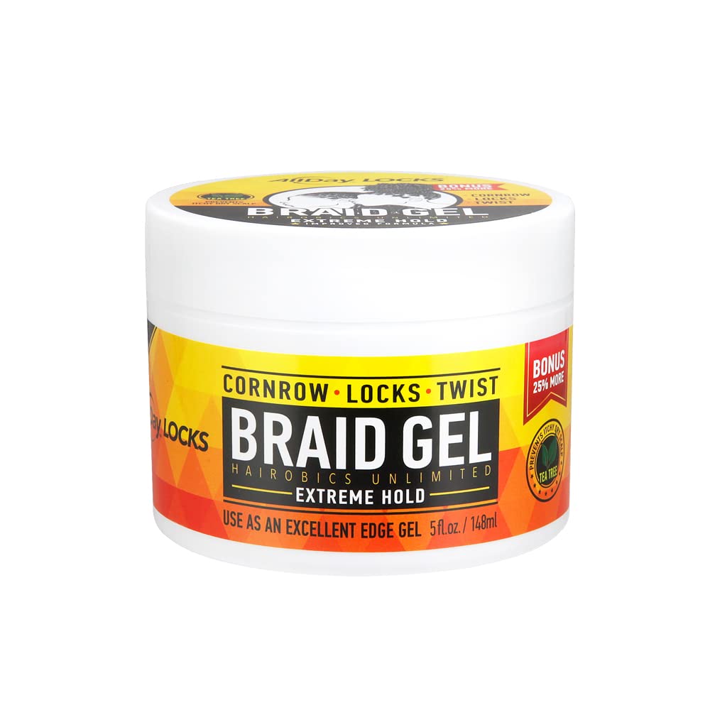 AllDay Locks Braid Gel 5oz and Mousse Set