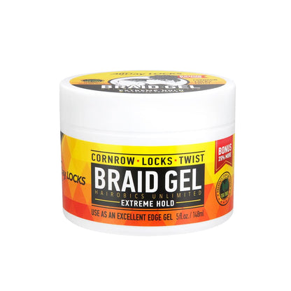 AllDay Locks Braid Gel 5oz and Mousse Set