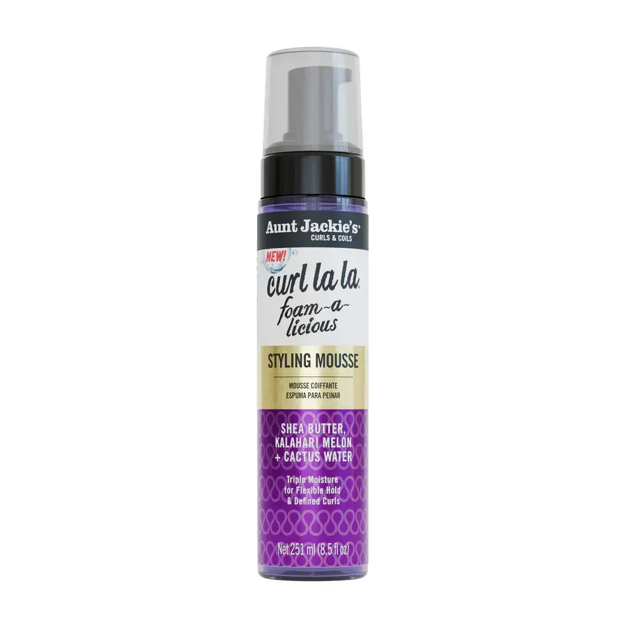 Aunt Jackie's Curl La'La Foam-A-Licious Styling Mousse 8.5oz