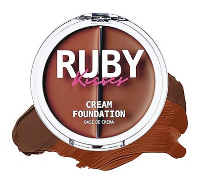 Ruby Kisses 3D Face Creator 2 Color Cream Foundation Concealer -RDF