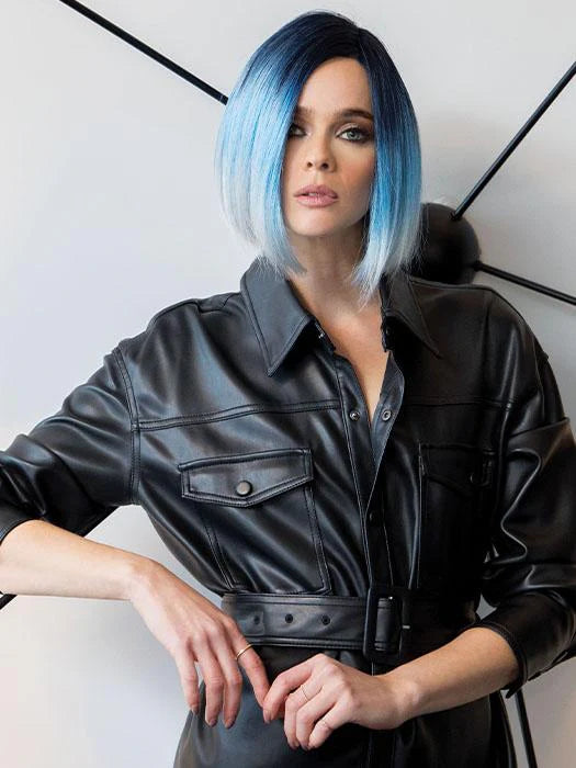 Amore Kai Lace Front Synthetic Wig - Sleek Blunt Cut Bob