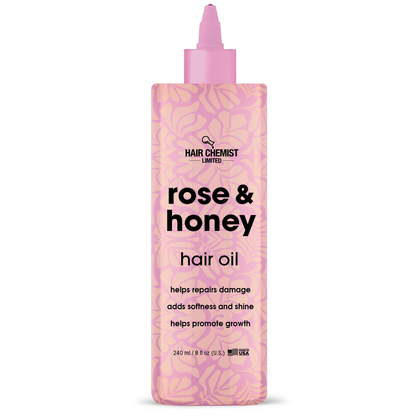 Hair Chemist Rose & Honey Hair Oil 8oz