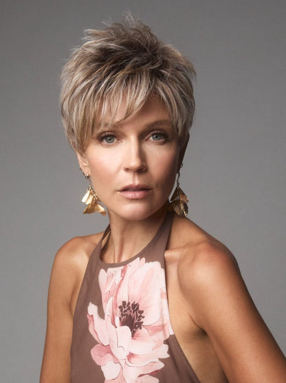 Noriko Rin Heat-Friendly Synthetic Wig - Short Textured Pixie Lace Front (1730)