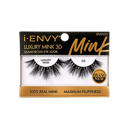 i-Envy Luxury Mink 3D Glamorous Look Strip Lashes