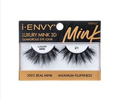 i-Envy Luxury Mink 3D Glamorous Look Strip Lashes