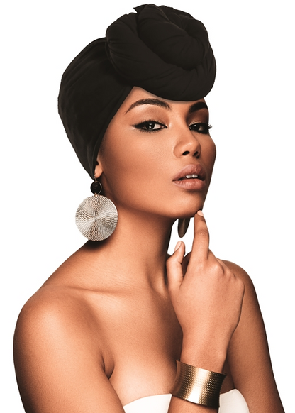 Crinkle Head Wrap Scarf